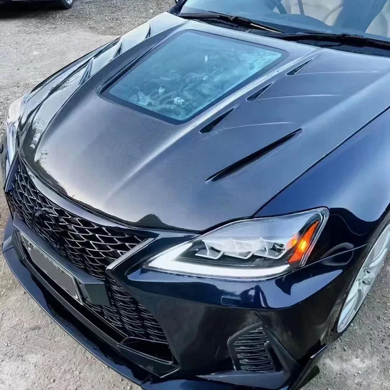 

Car parts carbon fiber engine IS IS250 IS300 ISF 2006 2007 2008 2009 2010 2011 2012,True Factory Fitment