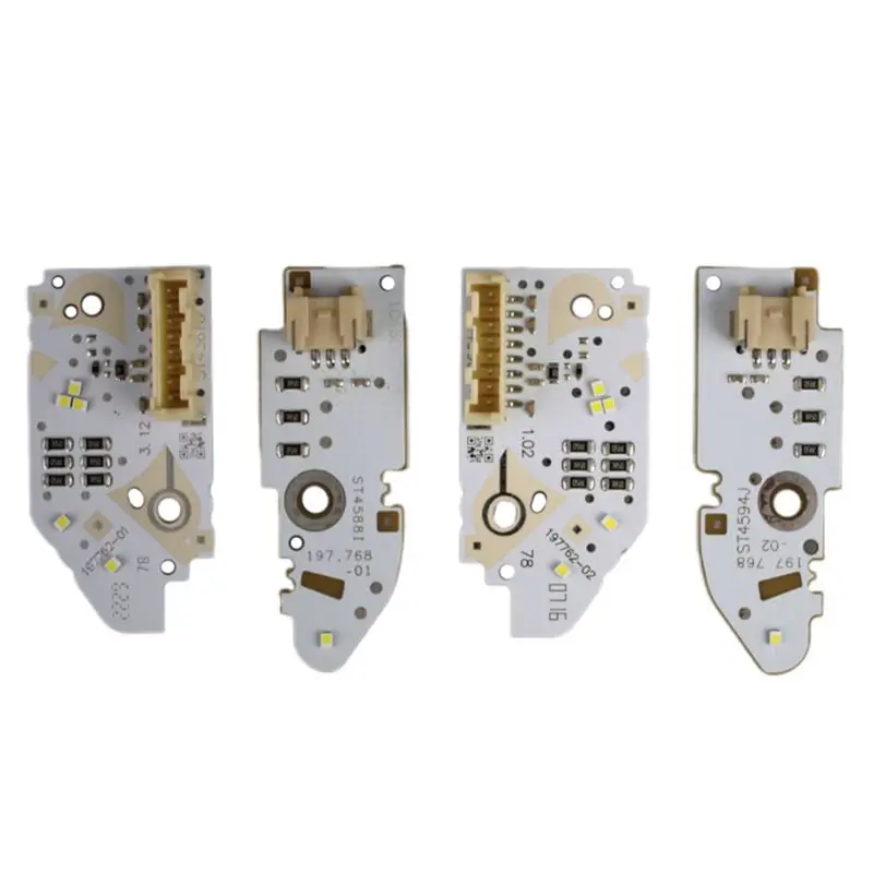 Unique LED Chip DRL Board 4Pcs/Set Daytime Running Light PCB For A6 C7 2016-2018 197762-01 197762-02 Headlight Board