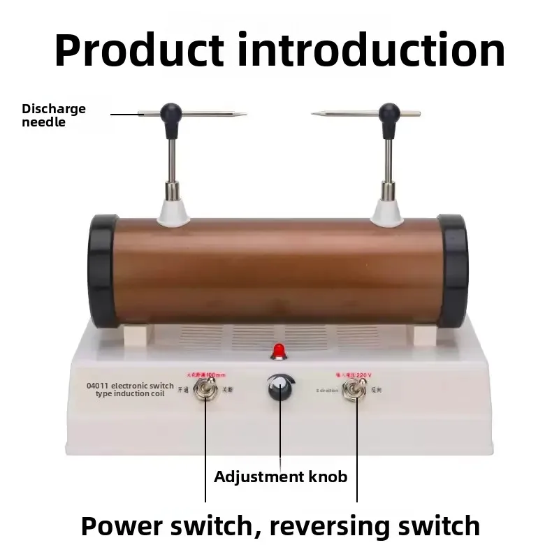 High School Physics Experiment Equipment, Electronic Induction Coil with Electronic Switch