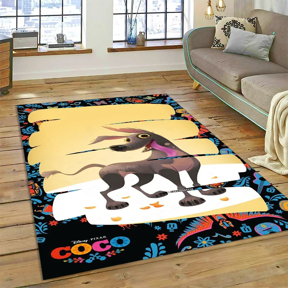 Cartoon 27 Style Coco Day of The Dead Disney Carpet Rug for Bedroom Living Room Home Sofa Decoration,kids Large Decor Floor Mat