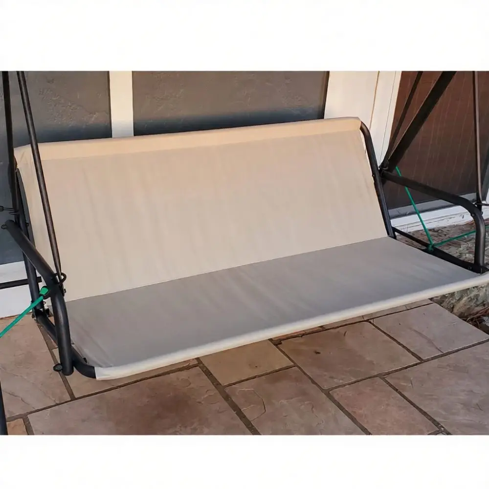 Outdoor Garden Swing Seat Cover Heavy Duty Protective Rainproof Dustproof Canopy Replacement For Patio Bench Chair Garden