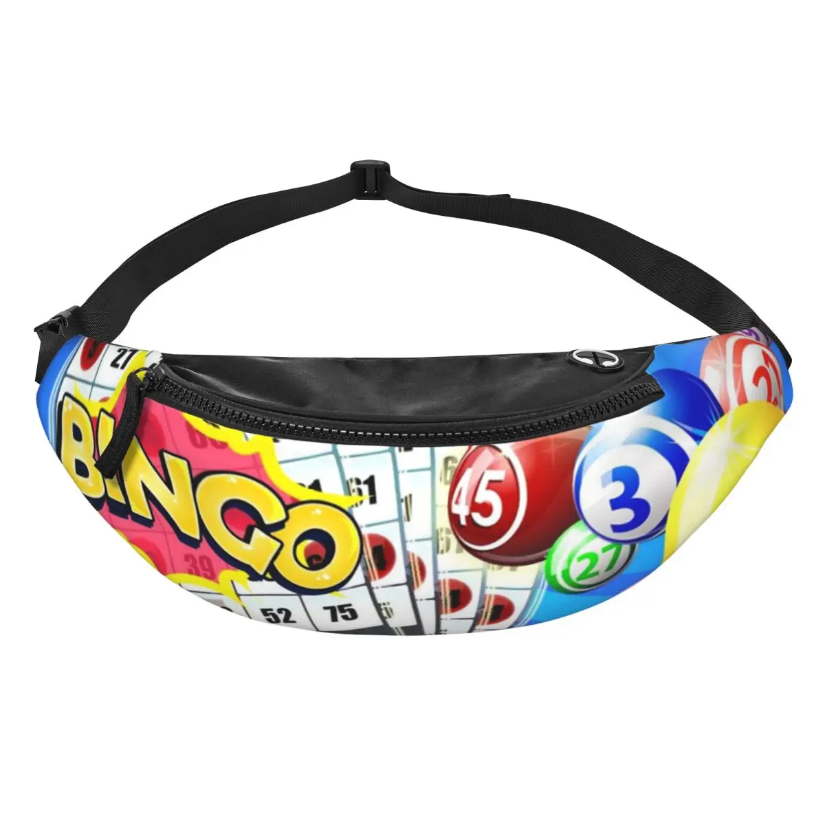 

Robe Bingo Game Fanny Pack Men Women Crossbody Adjustable Waist Bag Travel Running Phone Pouch