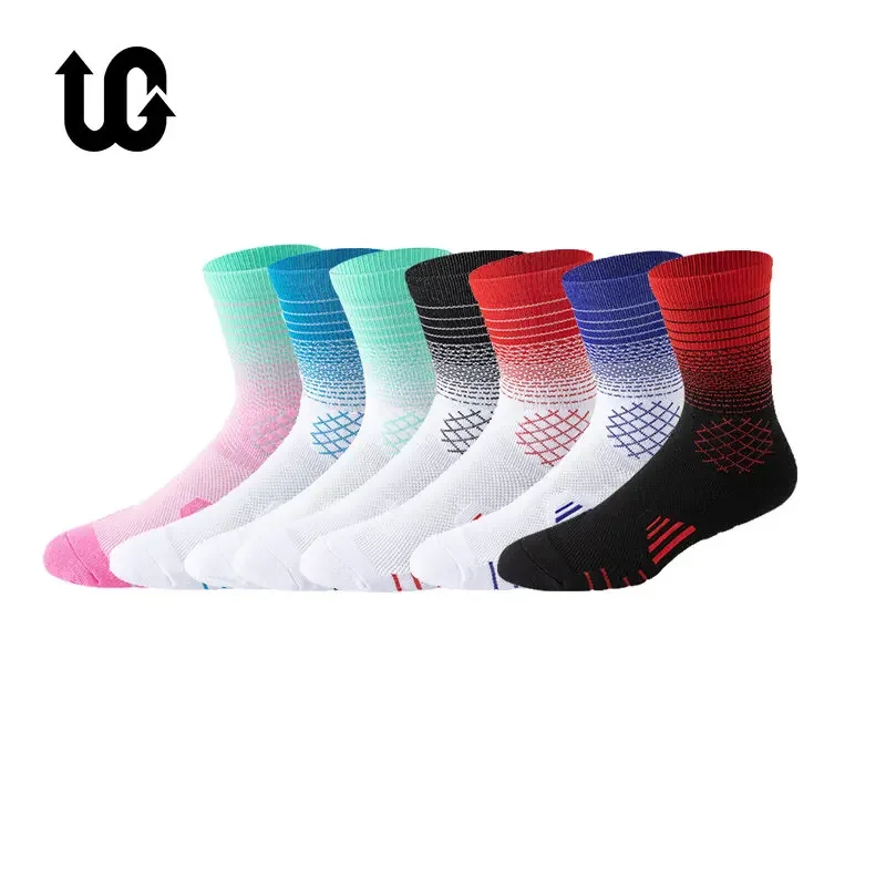 Professional Basketball Socks Sport For Men Outdoor Cycling Climbing Running Fast-drying Breathable Adult Non-Slip US 6-10