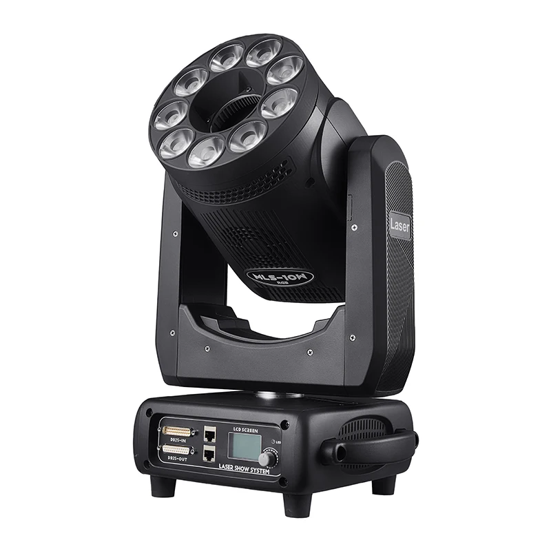 10w Moving Head Laser + LED Wash Light Dj Night Club Disco Moving Head Stage Lights