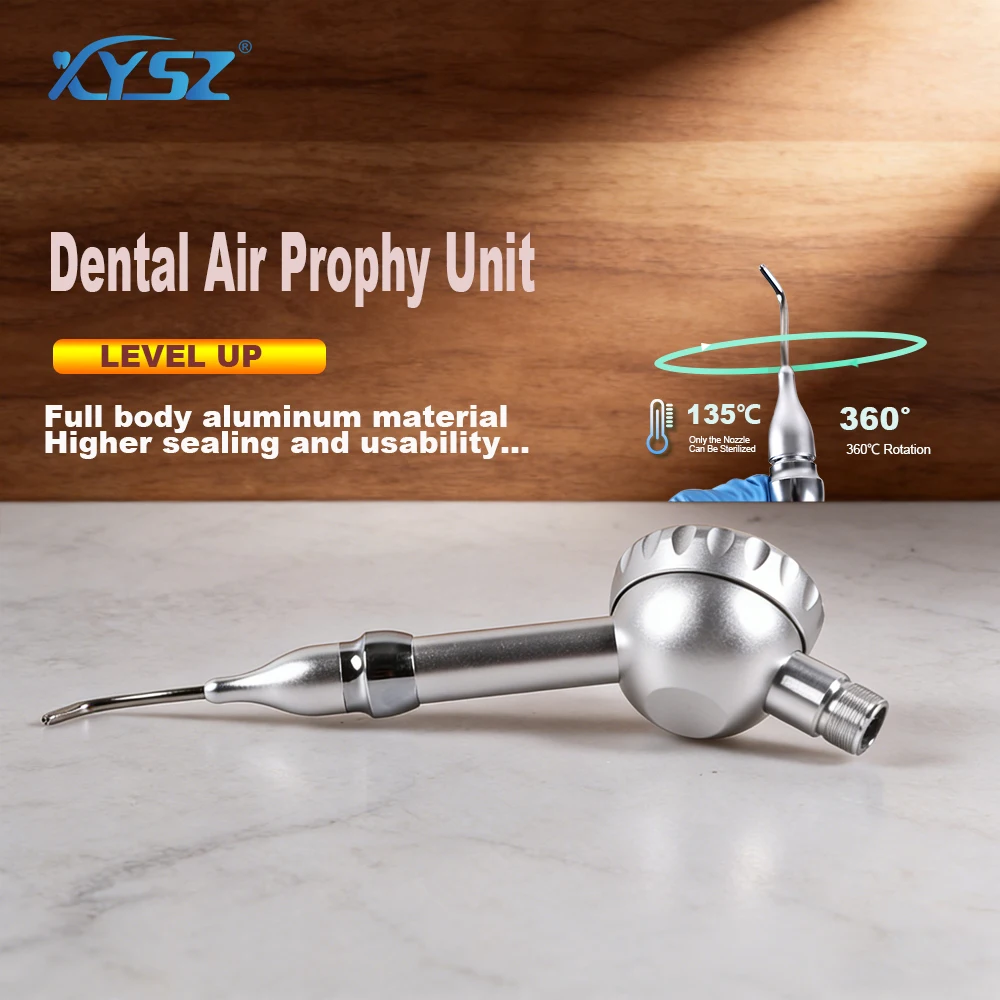 

XYSZ Dental Teeth Whitening Spray Dental Air Driven Polisher Tooth Cleaning Sand Blasting Machine Dentistry Lab Equipment
