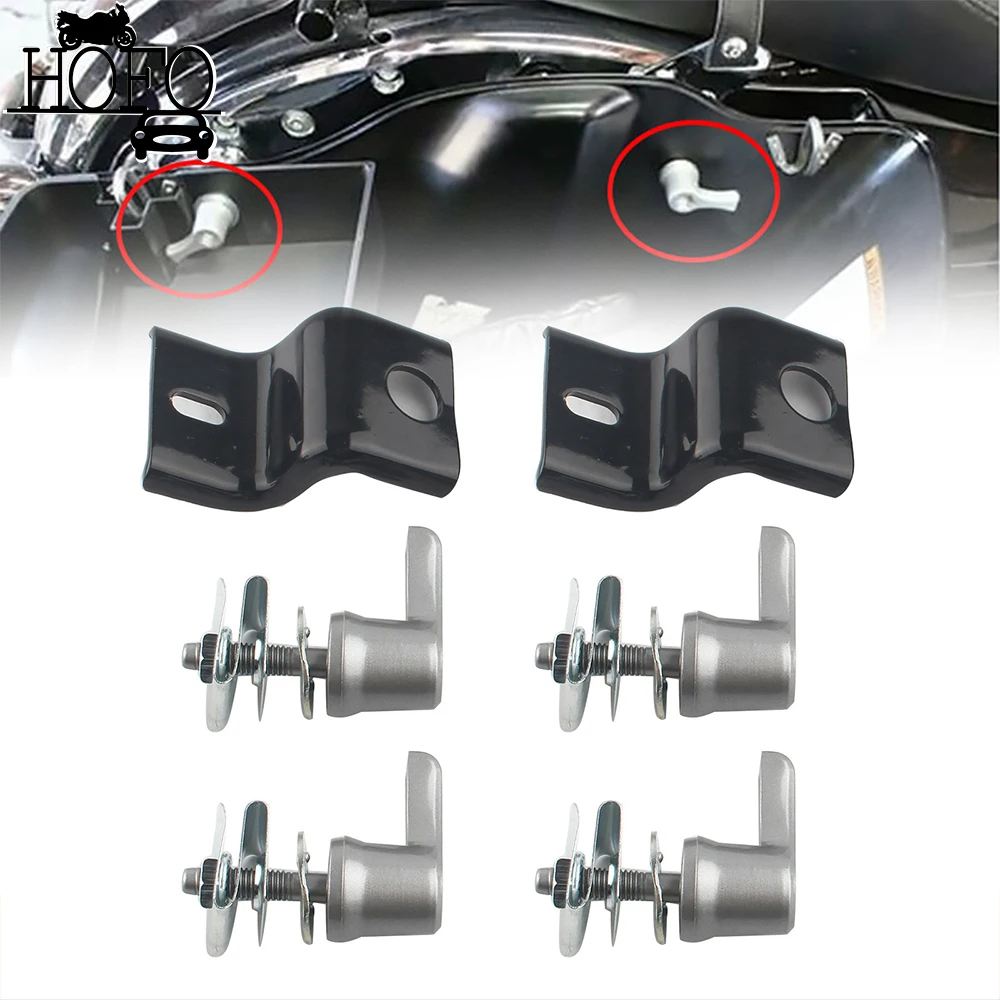 

Saddlebag Lock Mounting Screw 1 Touch Upgrade Kit For '99-'07 Harley Touring Models Road King Street Glide Electra Glide Road