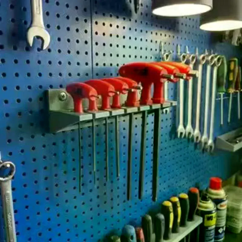 /TPz/Rack T-Handle Hanger Screwdriver Hex Screwdriver Holder Screw Small Parts Small Additions Tool Placement Storage Rack Tool