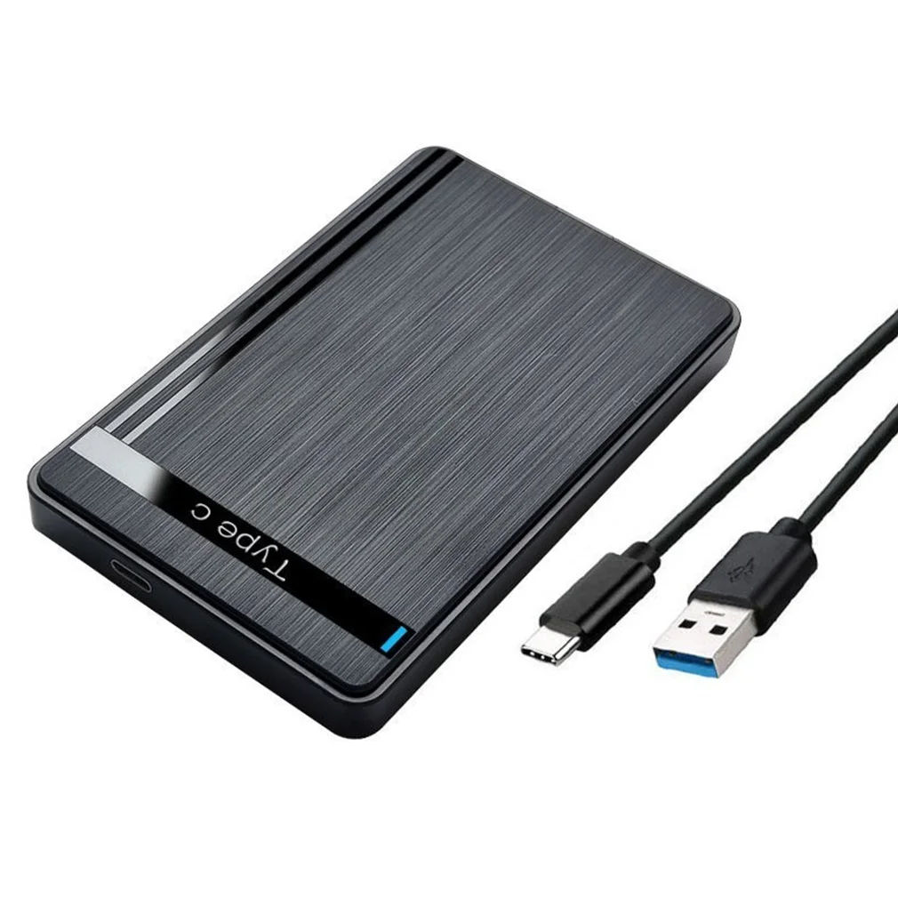 USB 3.0/2.0/Type C to SATA SSD External Storage HDD Box 2.5 Inch External Mobile Hard Drive Case For Computer Plug and Play