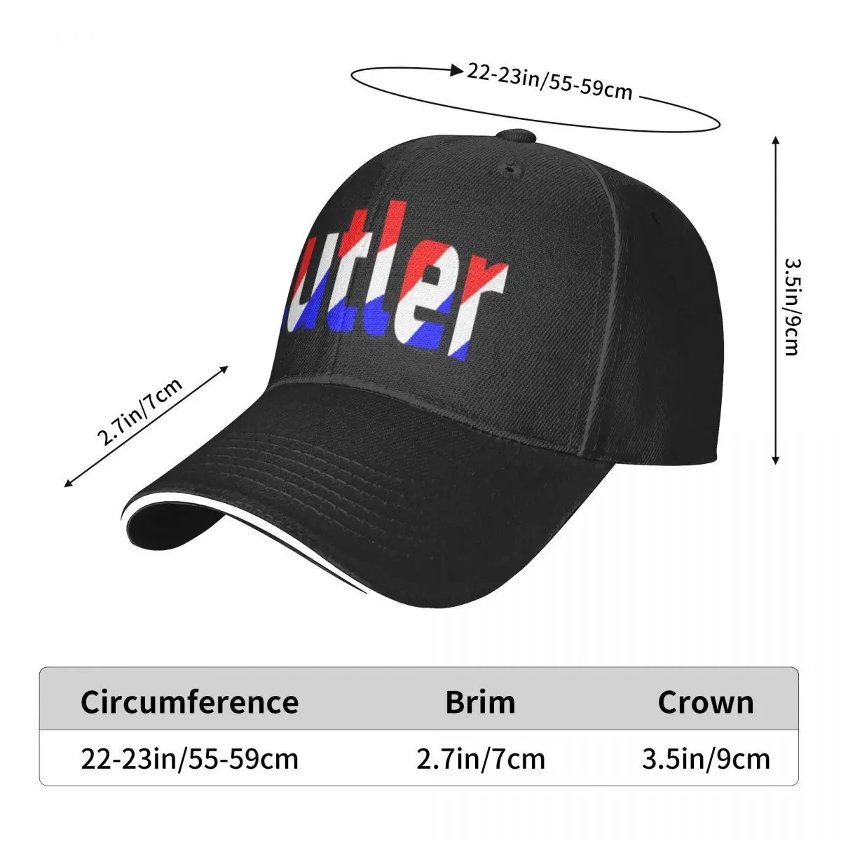 Cutler Logo 663 Man Pet Heren Hoed Zomer Hoed Baseball Caps Dames Baseball Cap Man Hoed Baseball Pet