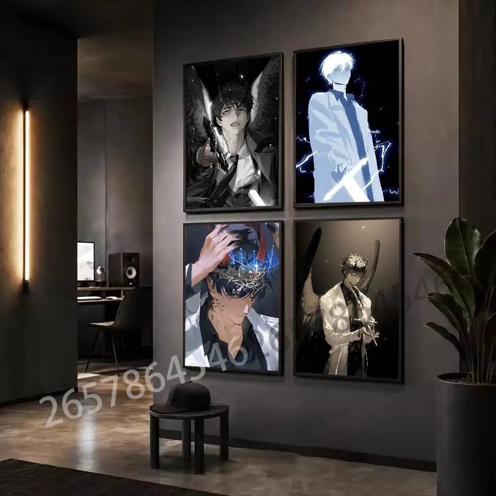 K-Kim D-Dokja ORV Wall Art Poster Print Wall Decor for Living Room Bedroom Home Decoration