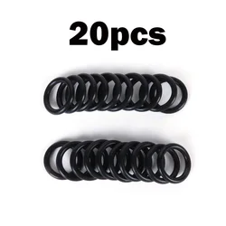 Diving Sports O-Rings Kit Scuba Diving Dive Rubber 20pcs Accessories Black Refill Dive O-Ring Repair Replacement