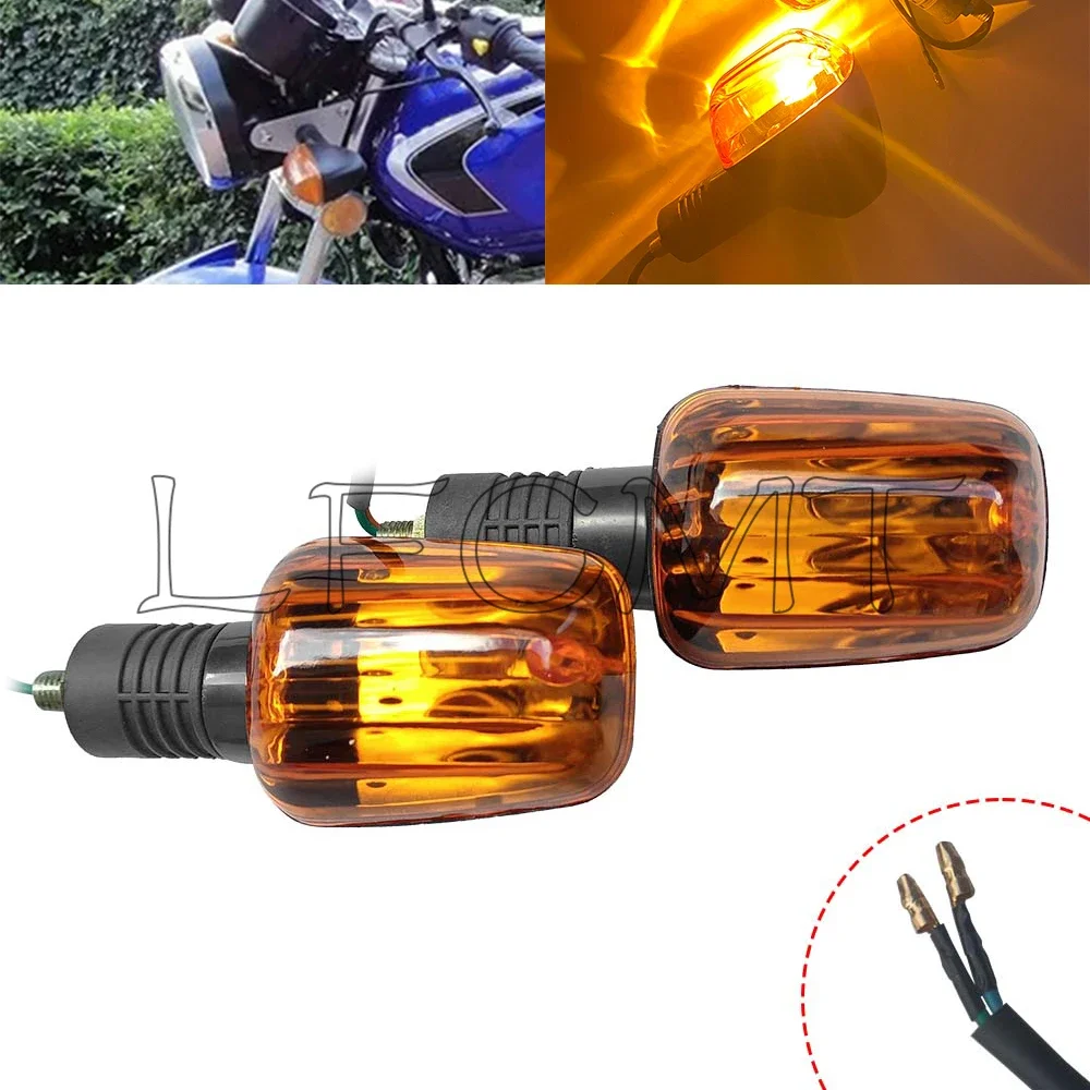 

Turn Signal Lights Motorcycle Amber Light Blinker Lamp Fit for SUZUKI GSXR400 GSX-R400 GSXR 400