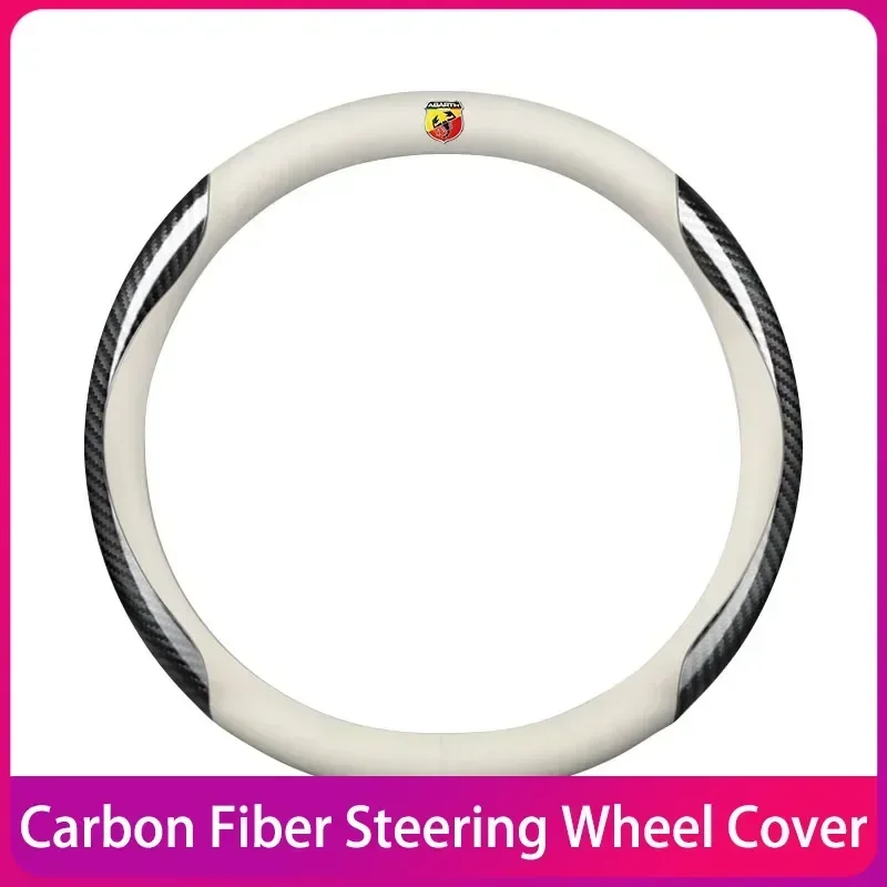 

Universal Car Steering Wheel Covers Anti-Slip Interior Accessories For Abbas Abarth Punto 125/500 Stilo Ducato Car Accessories
