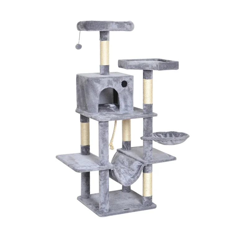 

Wholesale Cat scratching furniture wood cat tower for large cats