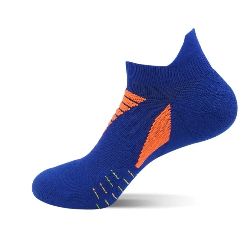 

1 Pair Comfortable Cushioning Sports Running Socks Performance Breathable Football Socks Anti-slip Low-Top Ankle