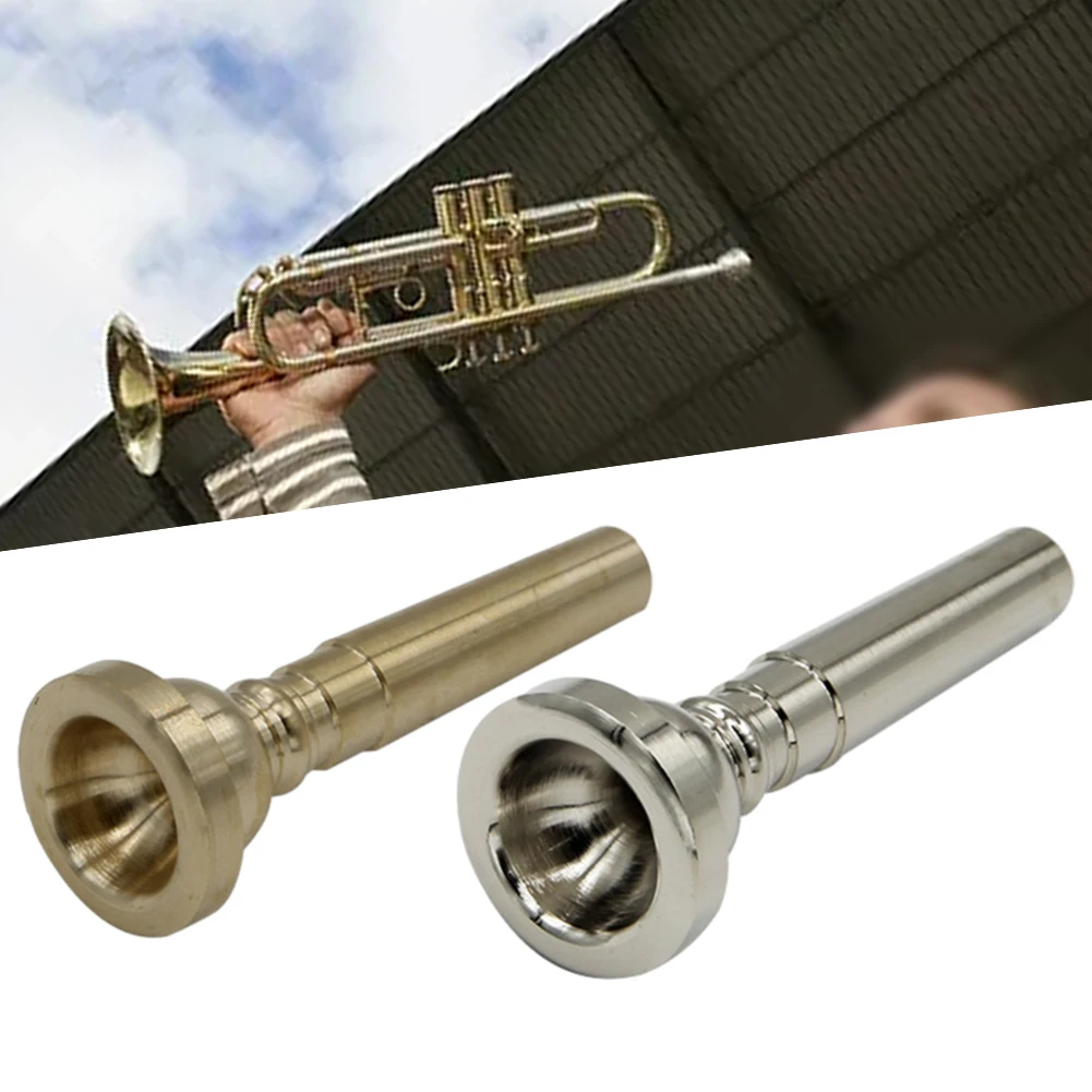 Brass Musical Accessories Trumpet Mouthpiece Brass Youth Horn Mouthpiece Brass Instruments Replacement Parts