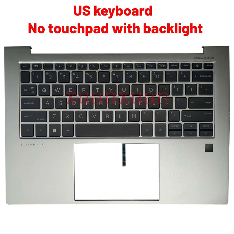 

New for HP ELITEBOOK 840 G9 845 G9 Russian/US/UK/Latin/French laptop keyboard with palmrest upper cover backlight