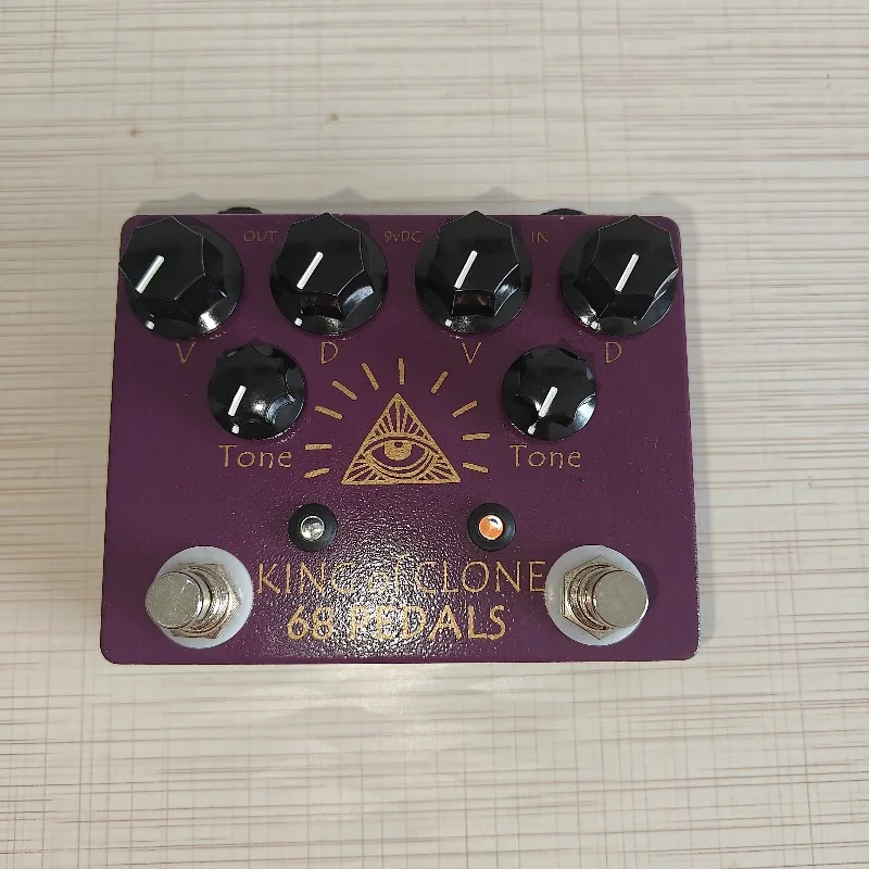 68Pedals King of Clone， Overload Monolithic Effects， Analog Man King of Tone