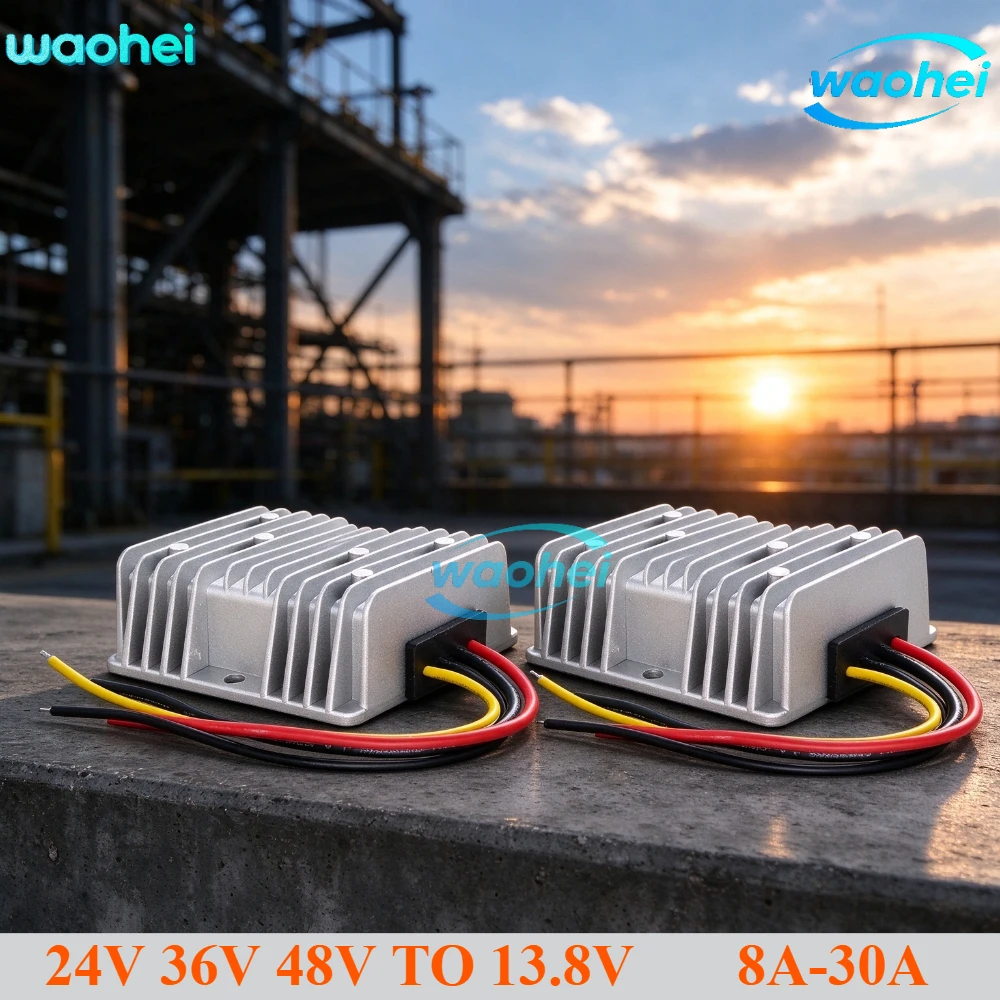 DC DC Buck Converter 48V 36V 24V TO 13.8V Voltage Regulator 13.8 Volt 8A 10A 15A 20A 25A 30A Step Down Power Module CE ROHS