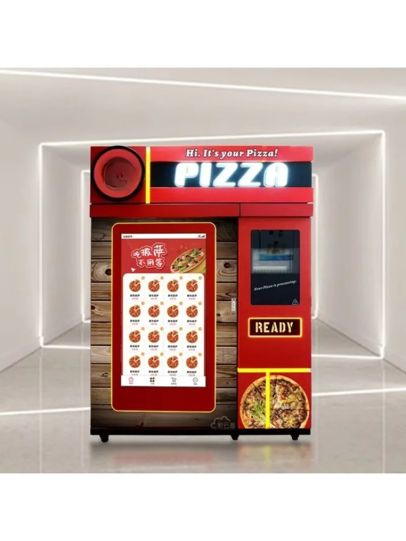 Commercial Automatic Pizza Maker Machine Fresh Pizza Vending Equipment Smart Pizza Oven Self Service