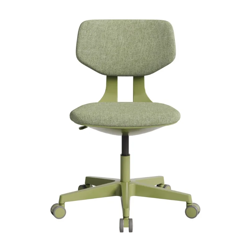 

Small apartment computer does not take up space Comfortable study chair Girls small makeup Office chair No armrests