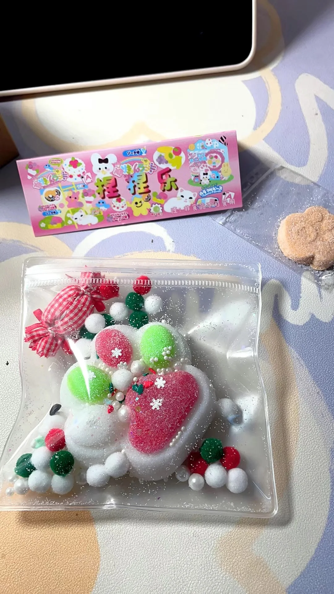 คริสต์มาส Cat Paw Sensory ของเล่น Cat Paw ของเล่นผ่อนคลายน่ารัก Cat Paw บีบของเล่นสําหรับความเครียดบรรเทา Creative Soft Squeeze ของเล่นสําหรับเด็ก