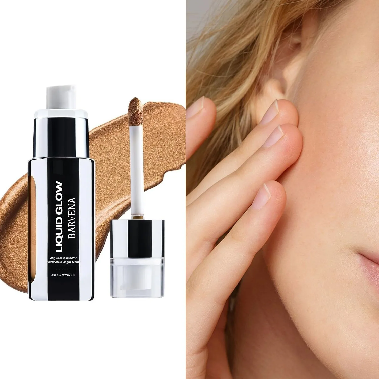Luminous Concealer Liquid Foundation Makeup Long Wear Liquid Glow Glow Liquide Longue Sticker Face Primer Makeup