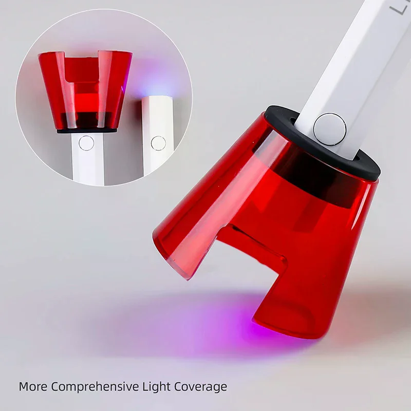 

1pcs Nail Beauty Salon Devices Rubber Light-blocking Baffle For Straight-shaped Nail UV Lamp Protective Goggles Anti-blue-light