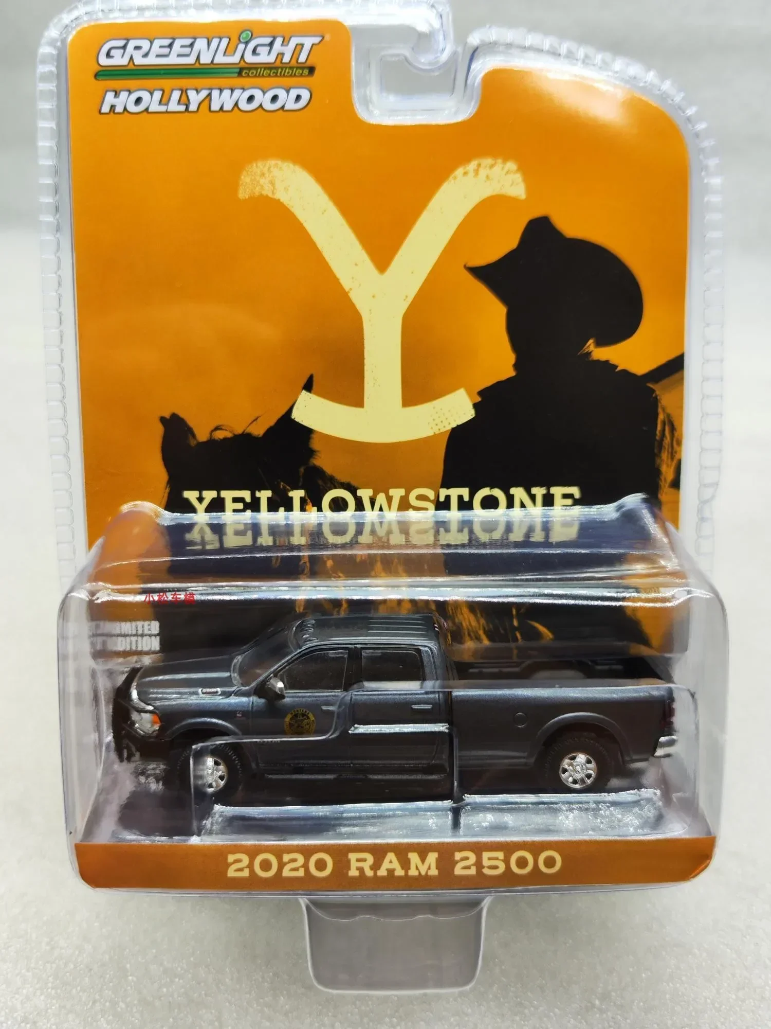 Modèle de voiture en alliage, cadeau de collection, ornements, 1:64 (TV), Yellowstone - 2020 Ram 2500