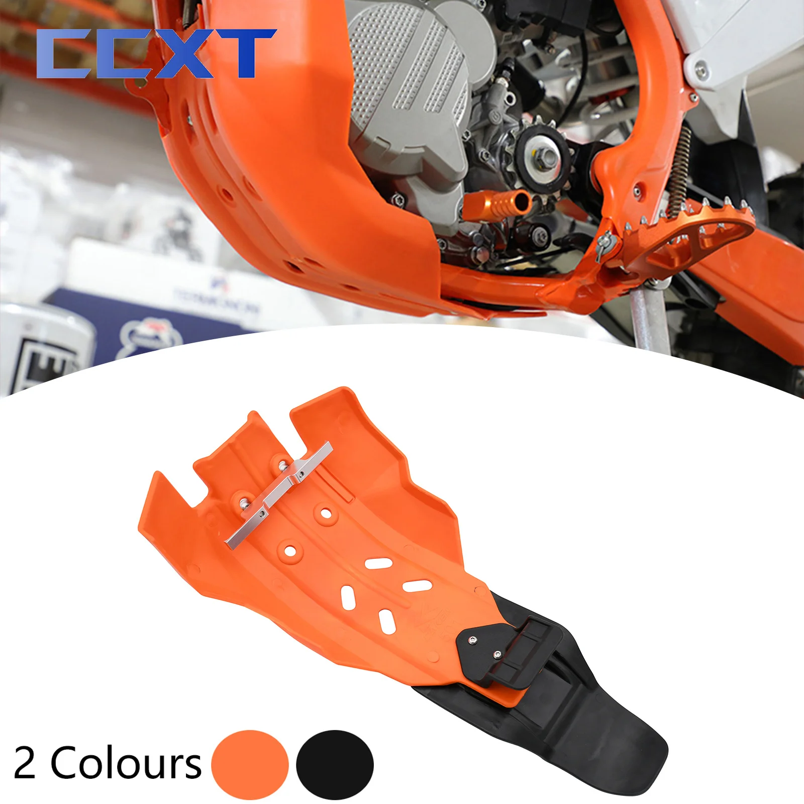 

Motocross Engine Frame Protector Cover Skid Plate For KTM SXF350 SXF250 XCF250 XCF350 2016-2021 SXF XCF 250-350cc Dirt Pit Bike