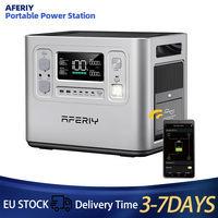 AFERIY 2400W Portable Power Station Solar Generator 2048Wh Lifepo4 Battery Home Outdoor Camping Portable Power Supply Station