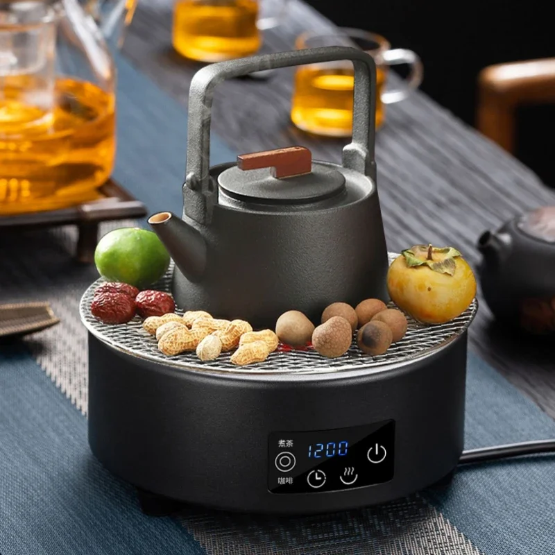 طباخ التعريفي المنزلي نمط جديد موقد سيراميك كهربائي صغير موقد الشاي صانع شاي صغير جديد وعاء سيراميك مكتب خاص