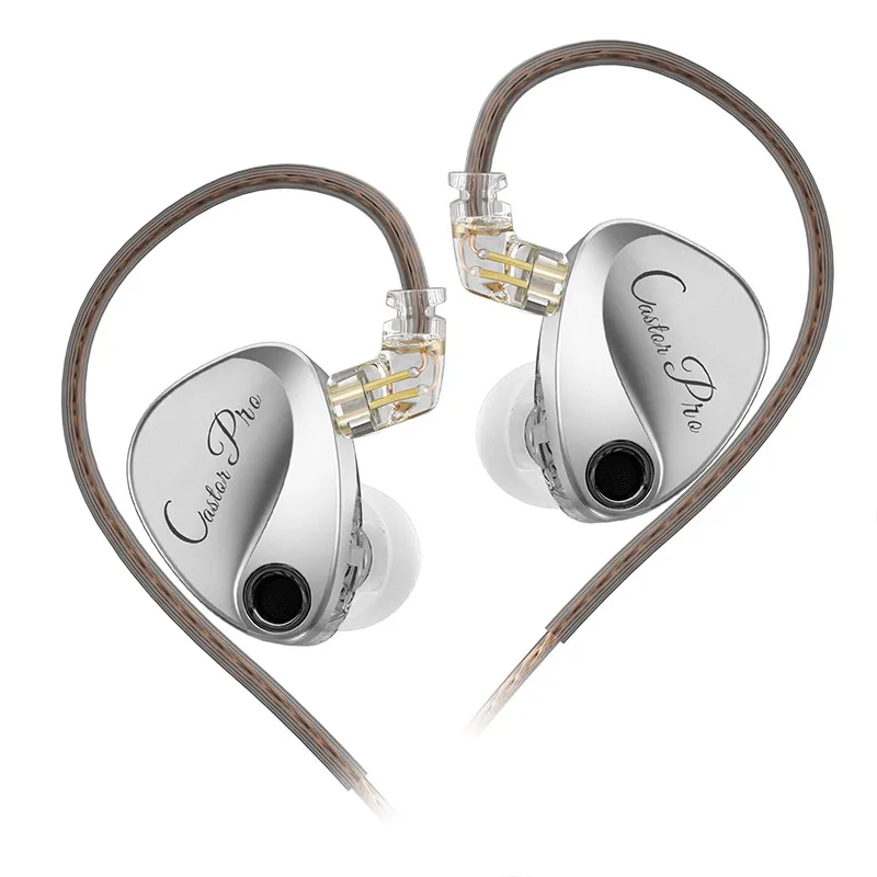 KZ Castor PRO 2DD Dynamische in-ear oortelefoons Hoogwaardige afstembare oortelefoons Stets Een nieuwe benchmark voor HFi-geluidskwaliteit Bass-headsets