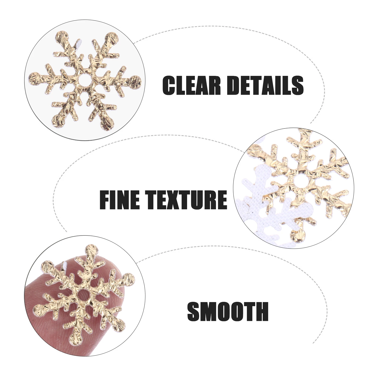 

600Pcs Party Decorations Snowflake Shape Confetti Premium Material Safe Odorless Suitable Most Occasions DIY Exquisite Confetti