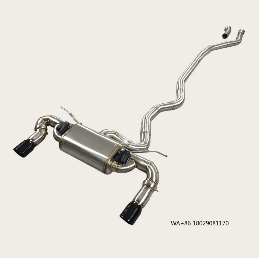 Wholesale Price Car Catback Exhaust for  320i 330i F31 F30 2.0T Stainless Steel Electronic ValvetronicValved Exhaust Pipes