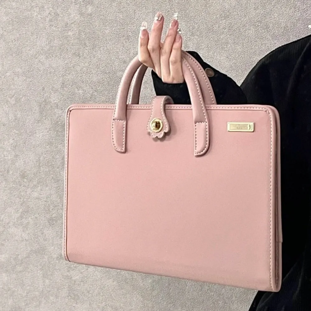 Nova caixa de computador bolsa para laptop rosa menina