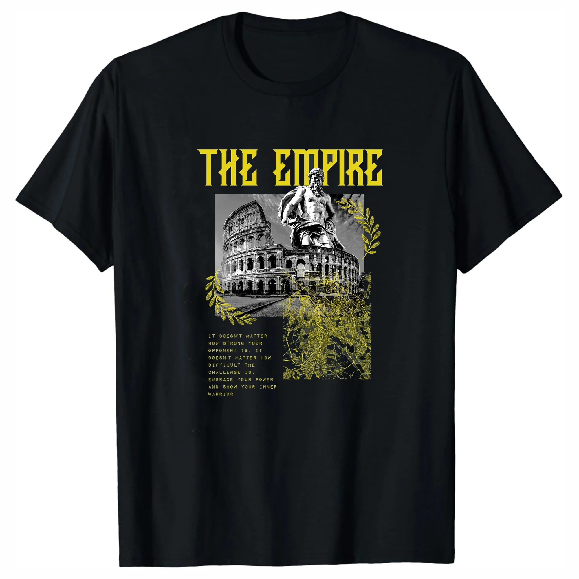 

Ancient Roman Heritage The Empire T-Shirt 100% Cotton O-Neck Short Sleeve Summer Casual Mens T-shirt Streetwear