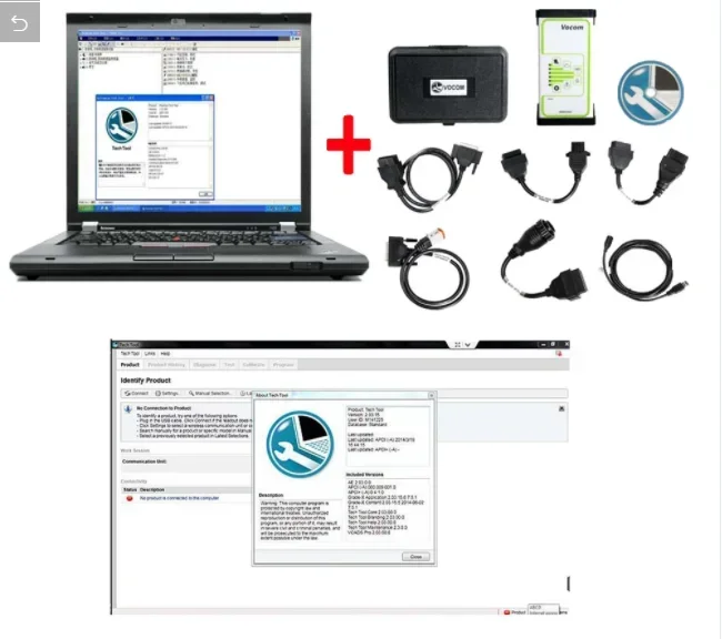 

Hot Selling Volvo 88890300 Vocom Interface Ptt 2.03 or Ptt 2.8.121 Truck Diagnose Tool for Volvo, Renault, Ud, Mack Truck Plus L