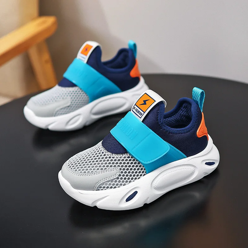 

Children Casual Shoes Summer Breathable Mesh Sneakers for Kids Comfortable Slip Ons Walking Shoes for Boys Girls 2025 New Design