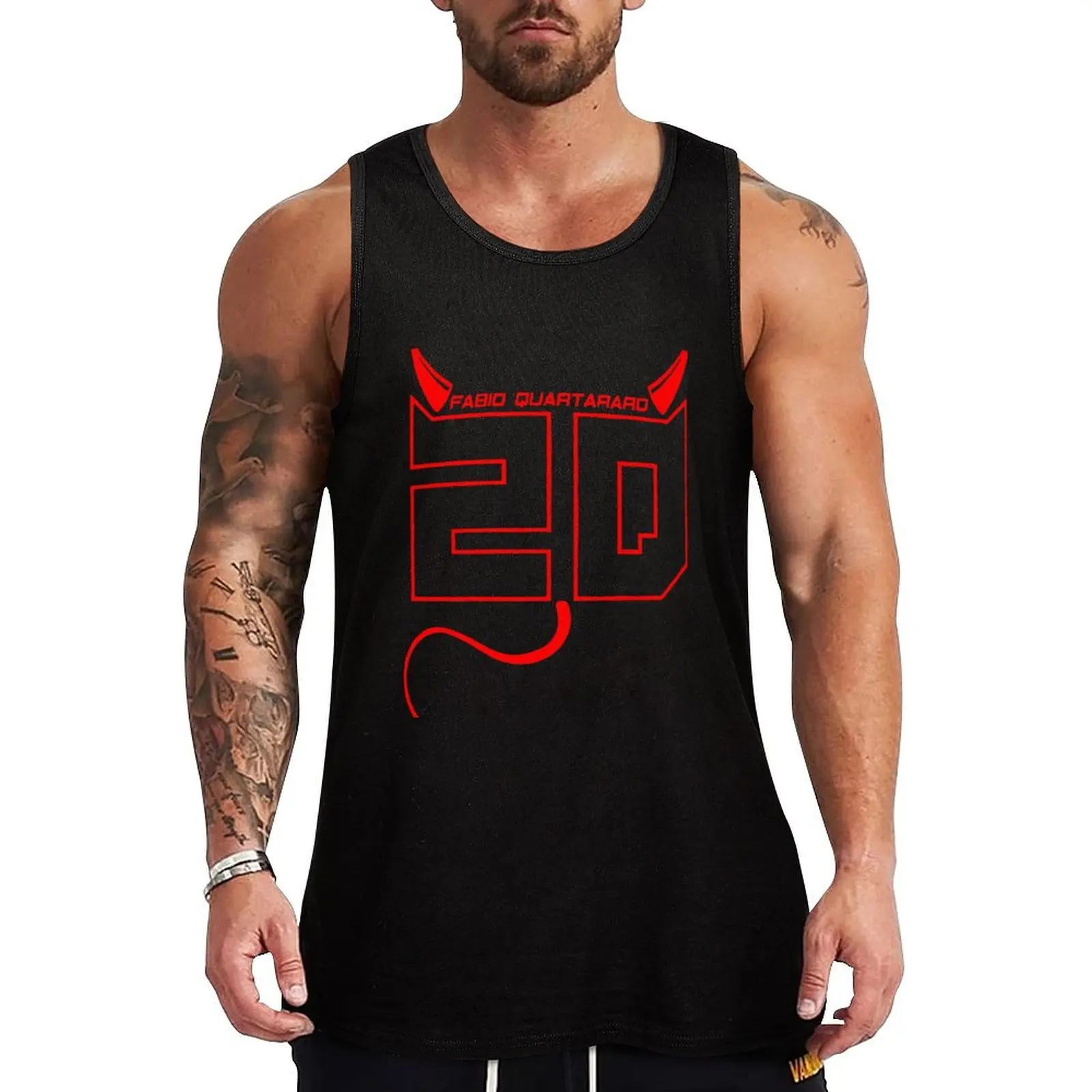 

Quartararo Best Series 04 Tank Top men gym clothing sleeveless Men's t-shirts sleeveless shirt man