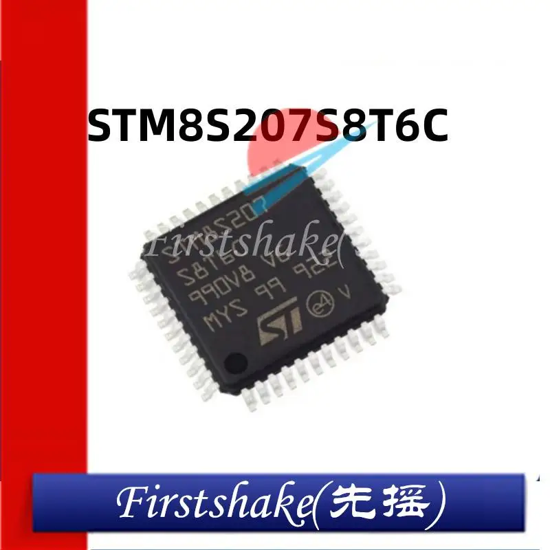 1Pcs/Lot STM8S207S8T6C LQFP-44 8-bit Microcontroller Chip Is Imported With New Original