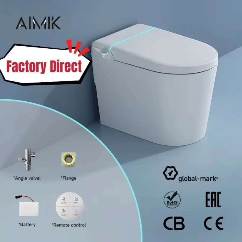 Cheap Ceramic Smart Toilet Touchless Sanitary Intelligent WC Toilet Bowl Set Automatic Electronic Control Wc For Bathroom Hotel