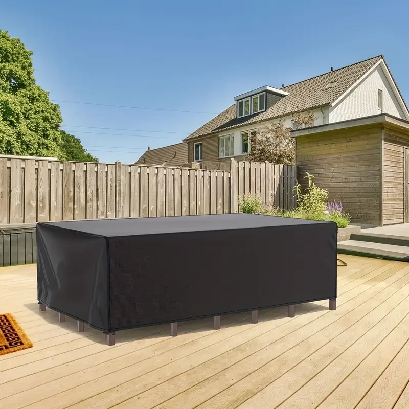 (102-137 بوصة طول) حجم في الهواء الطلق فناء حديقة مجموعة مقاومة للماء مجموعة اثاث المطر والثلج كرسي مجموعة أريكة طاولة كرسي غطاء غبار