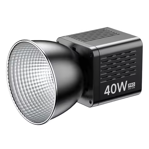 Ulanzi L023 40W Pro Luz de vídeo LED portátil Bi-Color COB Luz de estúdio fotográfico 2500K-6500K 3400mAh para transmissão ao vivo de vídeo
