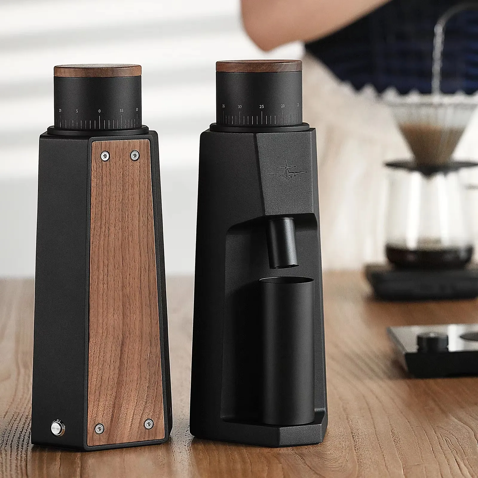 

for MHW-3BOMBER bomber sniper, electric coffee grinder, household small Italian hand punch, fully automatic
