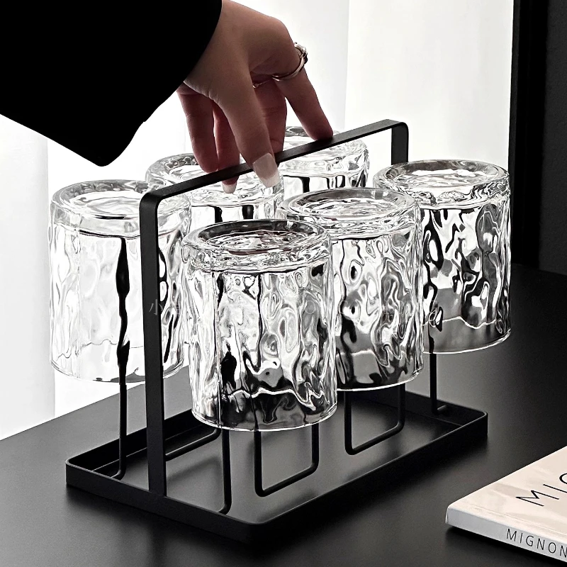 Light luxury home glacier glass set high value