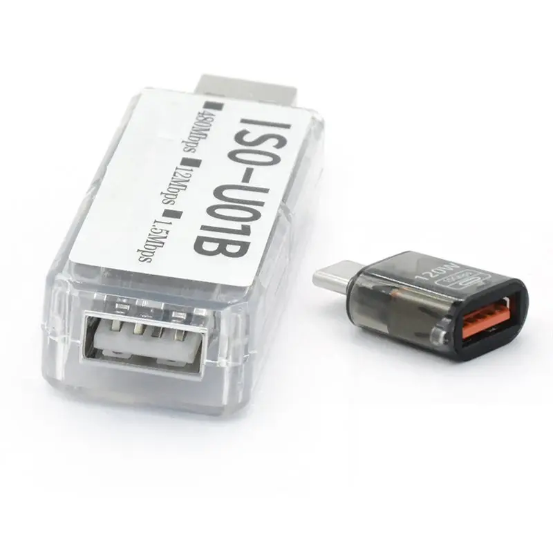 Reliable-ADUM3165 480Mbps USB2.0 Isolator 3KV DC Isolation For DAC Audio Ground Loop Eliminator Filter USB Adapter 120W Charging