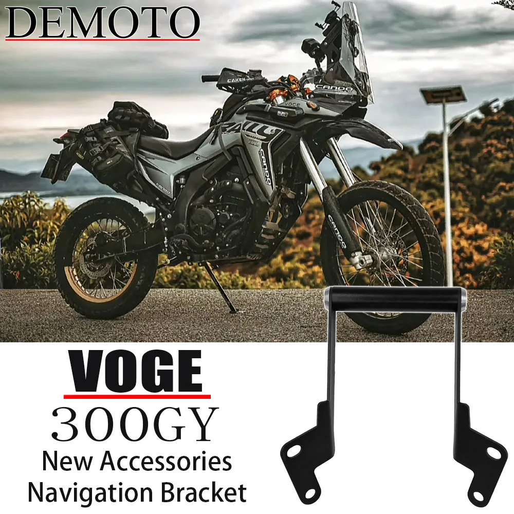 

For Loncin Voge 300 Rally 300 GY 300GY Accessories Motorcycle Mobile Phone Holder Stand Support GPS Navigation Plate Bracket