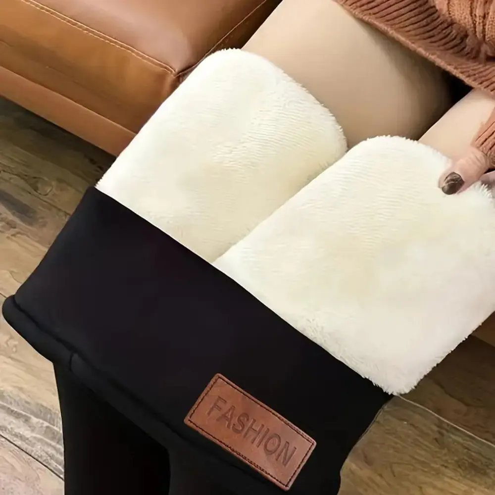 Leggings casuais de comprimento total, calças de cintura média, design básico confortável, roupa inferior feminina, leggings da moda