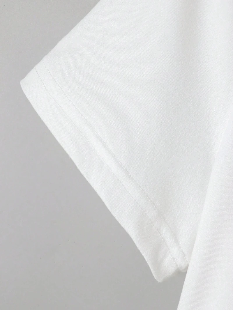 Authentic Authorized Minnie Leopard Print Letter Summer New Women's Soft Round Neck Short Sleeved T-shirt Fashionable Casual Top